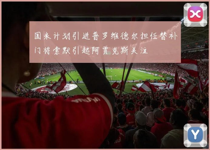 国米计划引进普罗维德尔担任替补门将索默引起阿贾克斯关注
